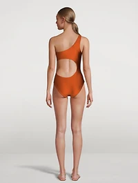 Estelle Buckle Shoulder One-Piece Swimsuit