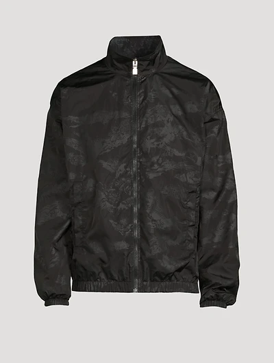 Nylon Jacket Tiger Camo Print