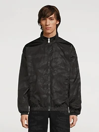 Nylon Jacket Tiger Camo Print