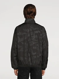 Nylon Jacket Tiger Camo Print
