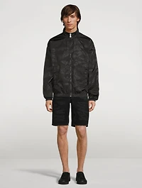 Nylon Jacket Tiger Camo Print