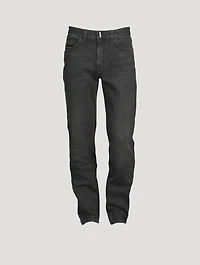 Cotton Stretch Slim-Fit Jeans