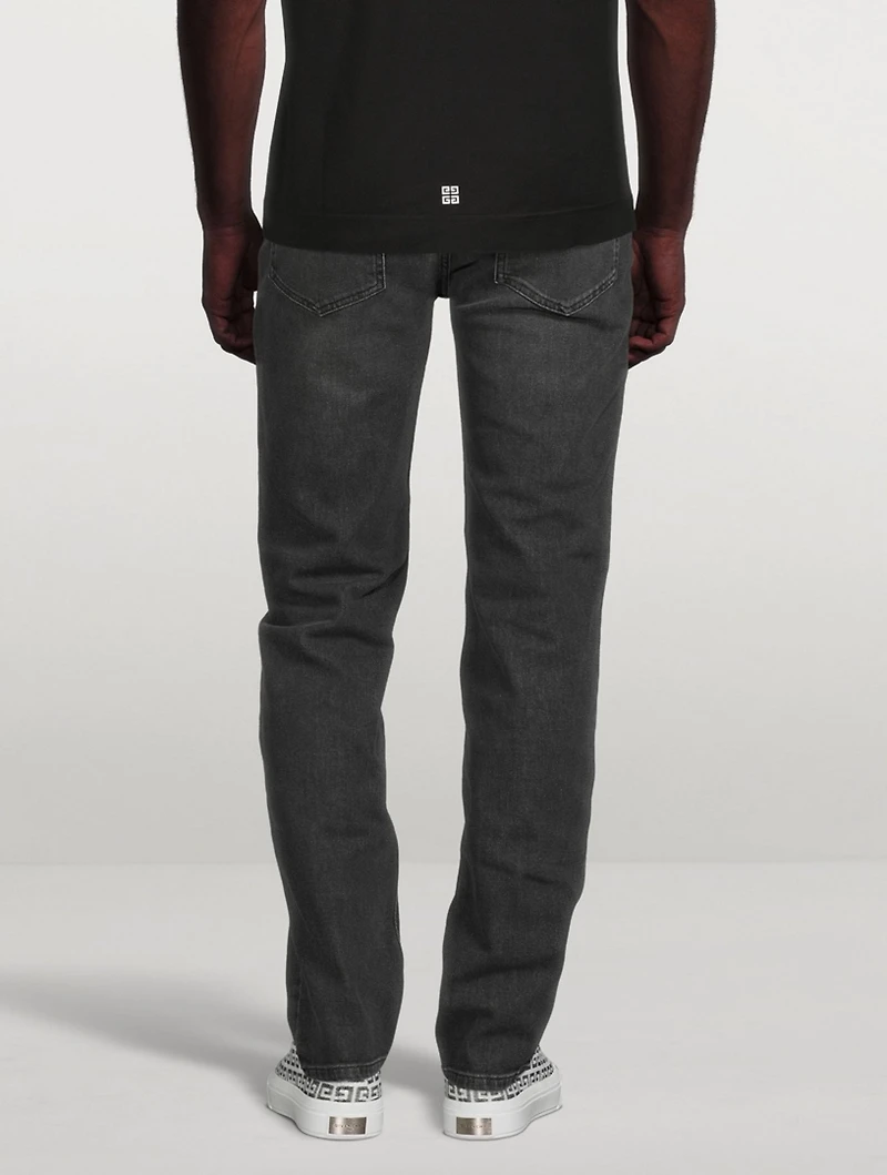 Cotton Stretch Slim-Fit Jeans