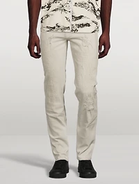 Destroyed Sim-Fit Jeans