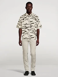 Destroyed Sim-Fit Jeans