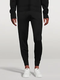 Silk Knit Jogger Pants