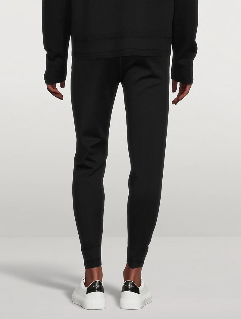 Silk Knit Jogger Pants