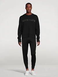 Silk Knit Jogger Pants