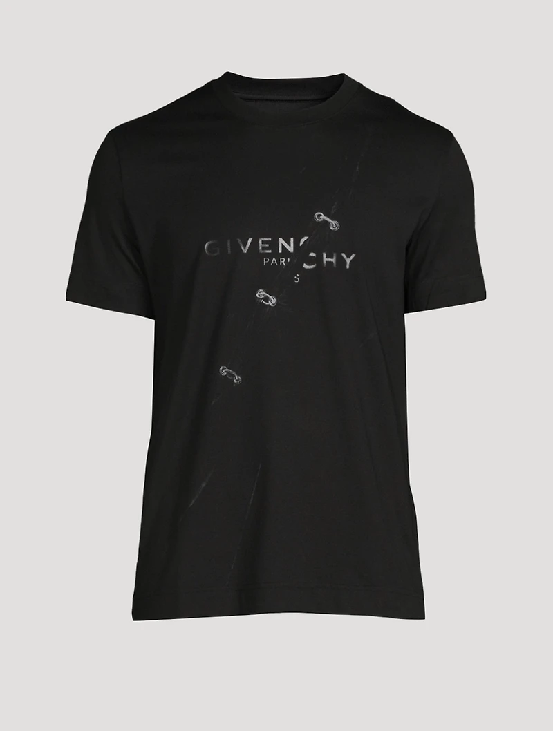 Cotton Trompe-l'oeil T-Shirt