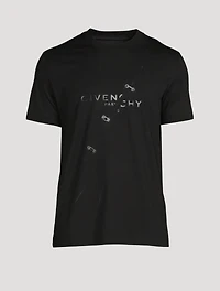 Cotton Trompe-l'oeil T-Shirt