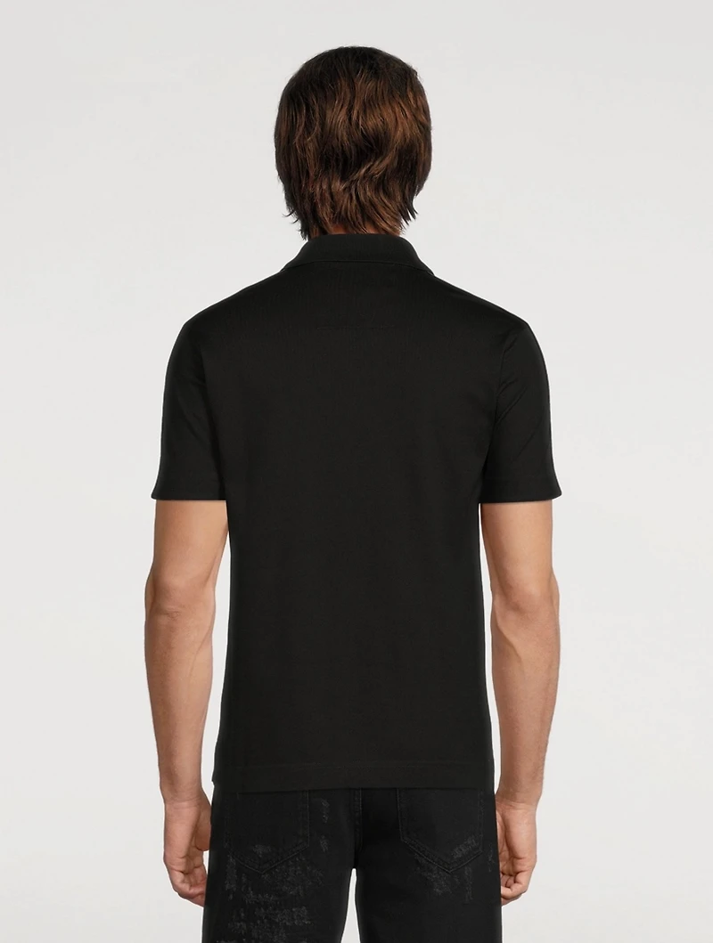 Zip Polo Shirt