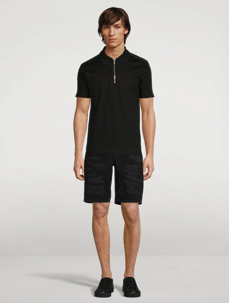 Zip Polo Shirt
