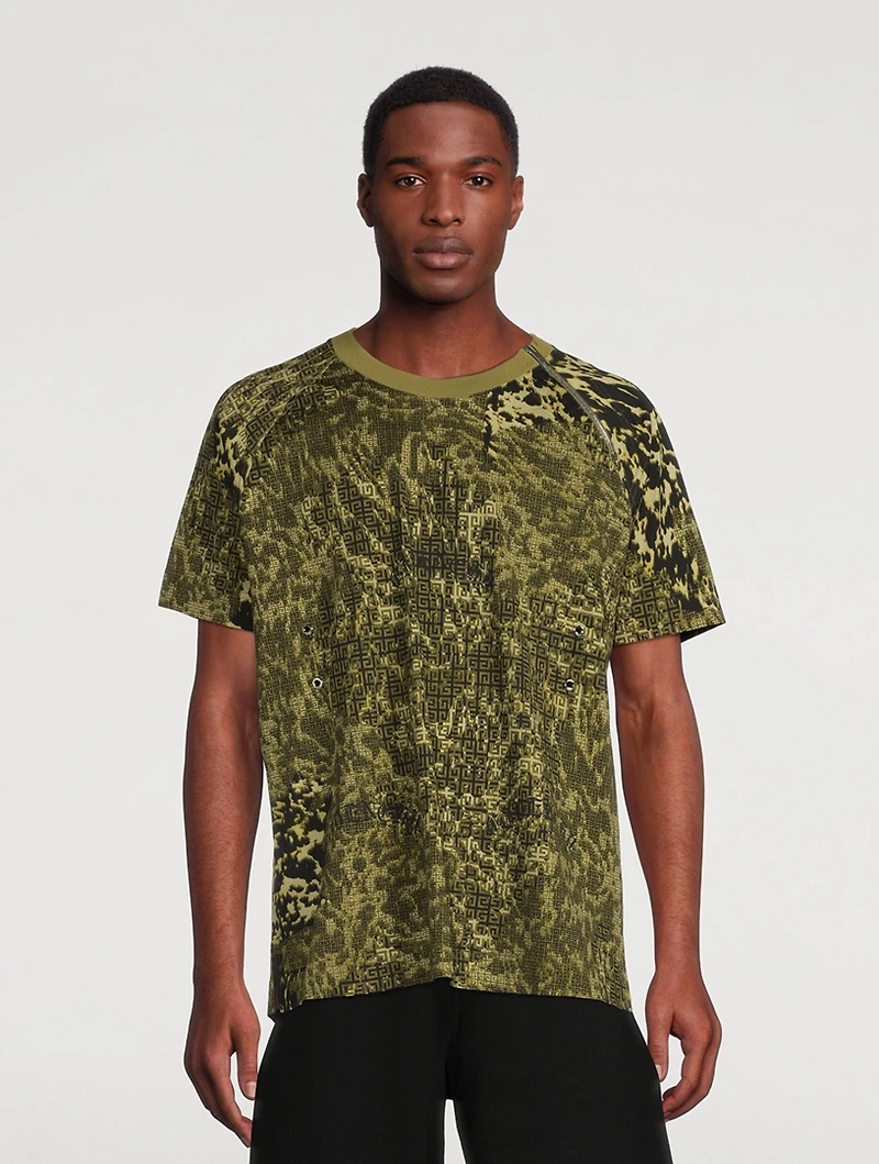 4G Cotton Printed T-Shirt