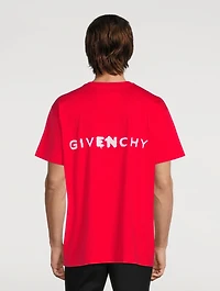 Oversized T-Shirt With Gothic Logo