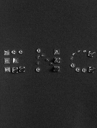Wool Sweater With Studded Logo