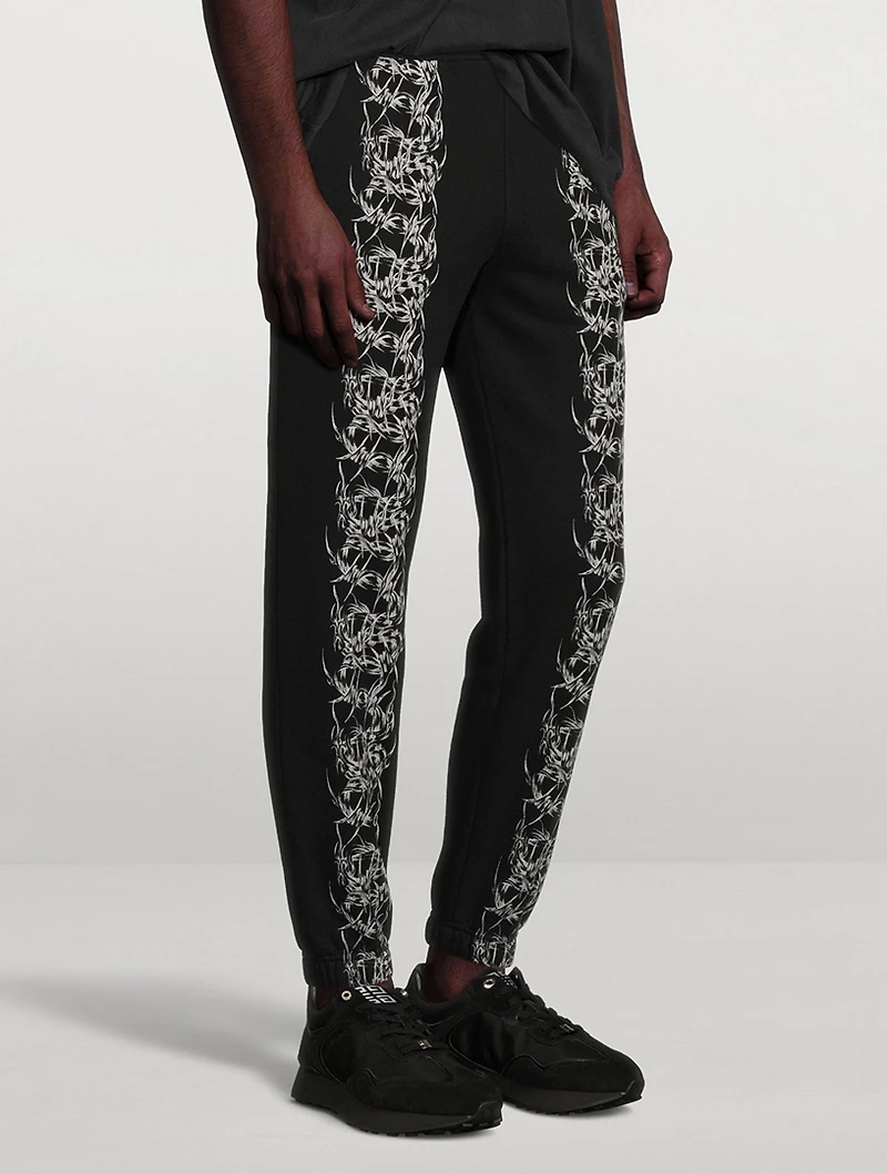 Barbed Wire Slim-Fit Jogger Pants