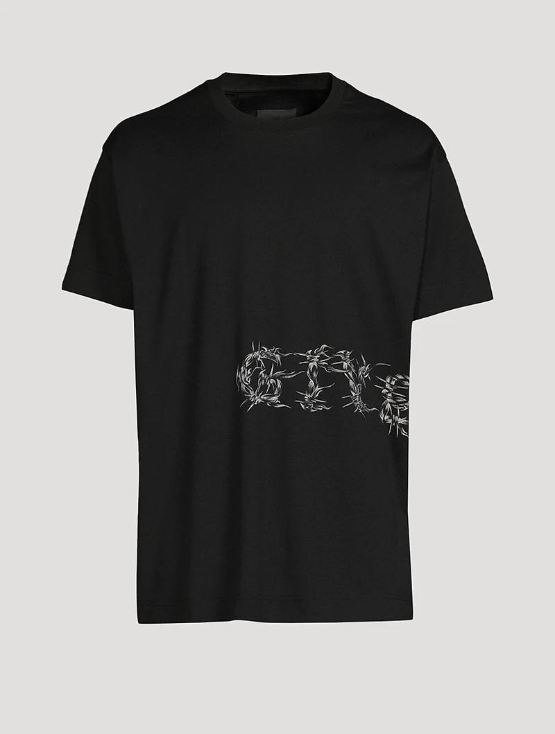 Barbed Wire Vintage Oversized T-Shirt