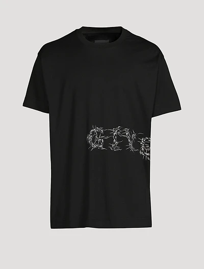 Barbed Wire Vintage Oversized T-Shirt