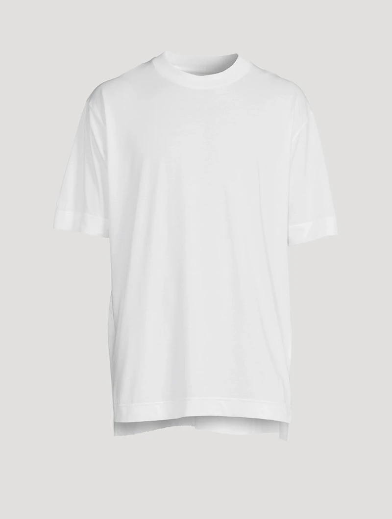 Cotton T-Shirt With Bandana Patch