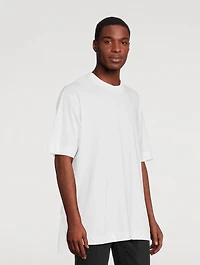 Cotton T-Shirt With Bandana Patch