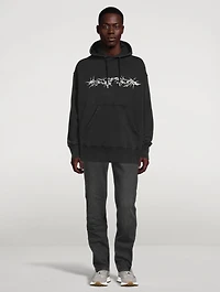 Barbed Wire Vintage Oversized Hoodie