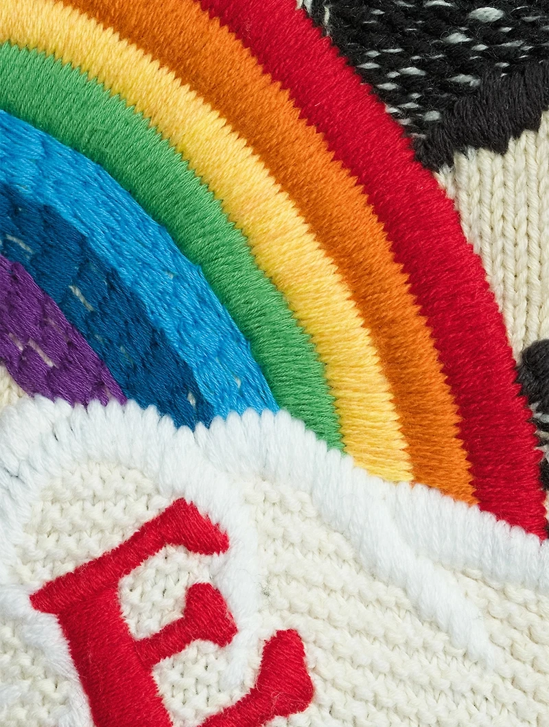 Kind Wool And Cotton Intarsia Sweater