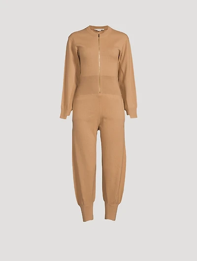 Forever Stella Virgin Wool Knit Jumpsuit