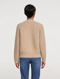 Cashmere And Wool V-Neck Cardigan
