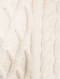 Aran Stitch Oversized Sweater