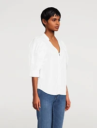 Rose Cotton Shirt