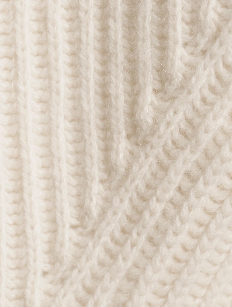 Forever Stella Cashmere Cap-Sleeve Sweater