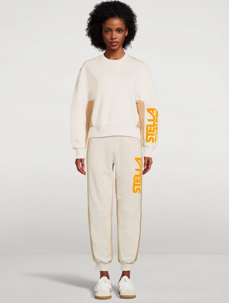 Cotton Tracksuit Pants