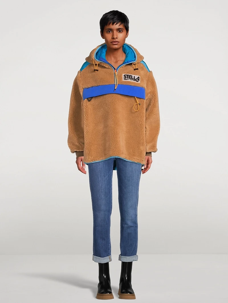 Marlee Fleece Popover Hooded Jacket