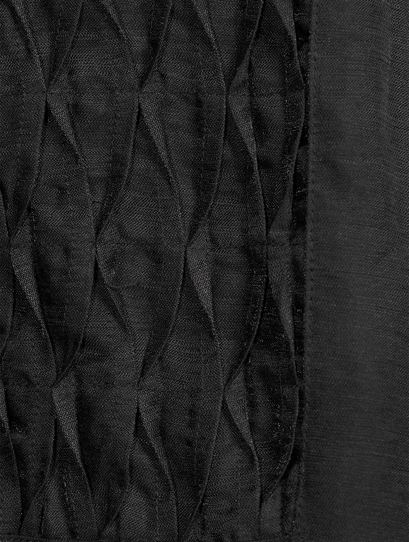 Margaux Linen-Blend Sleeveless Mini Dress
