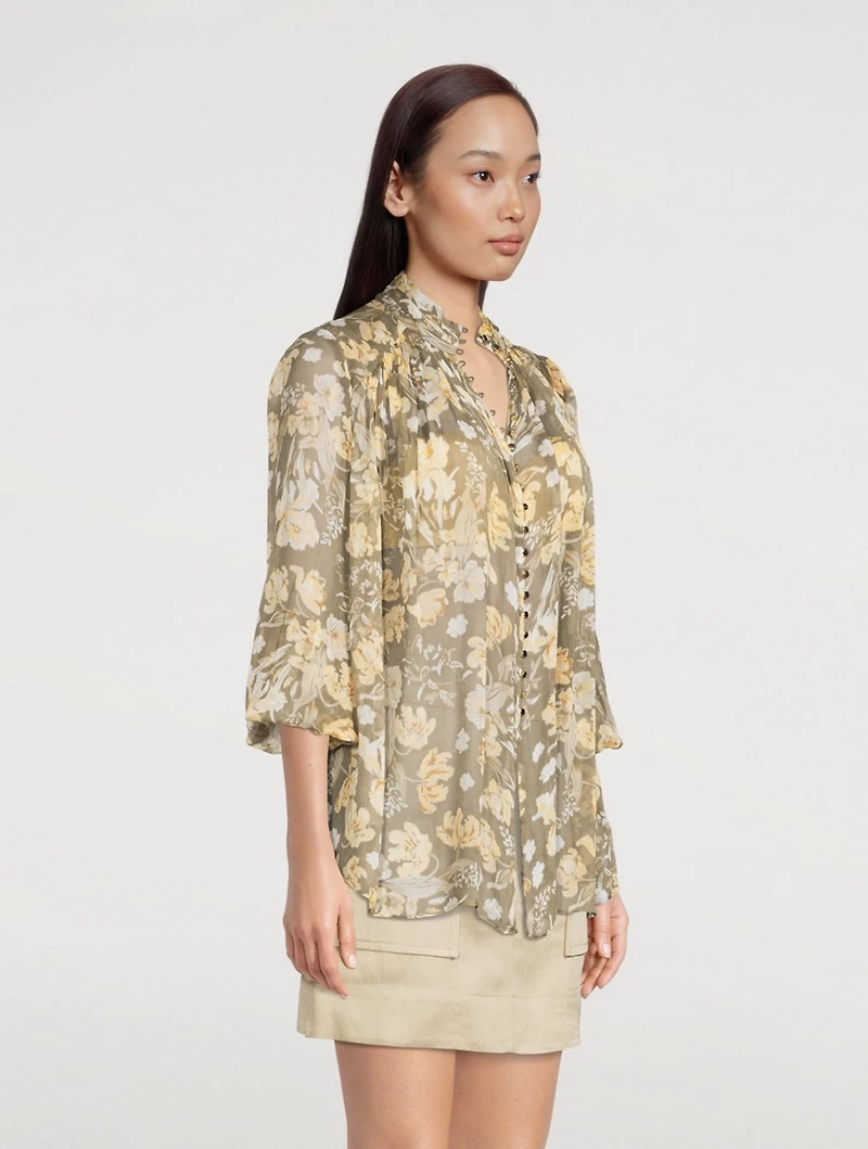 Jolie Printed Blouse