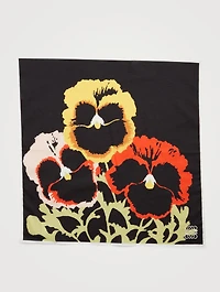 Cotton Pansies Bandana