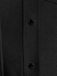 Active Stretch Shirt Dress With Boning