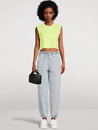 Structured Jersey Muscle Tee