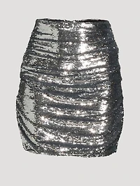 Sequin Mini Skirt