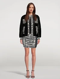 Sequin Mini Skirt