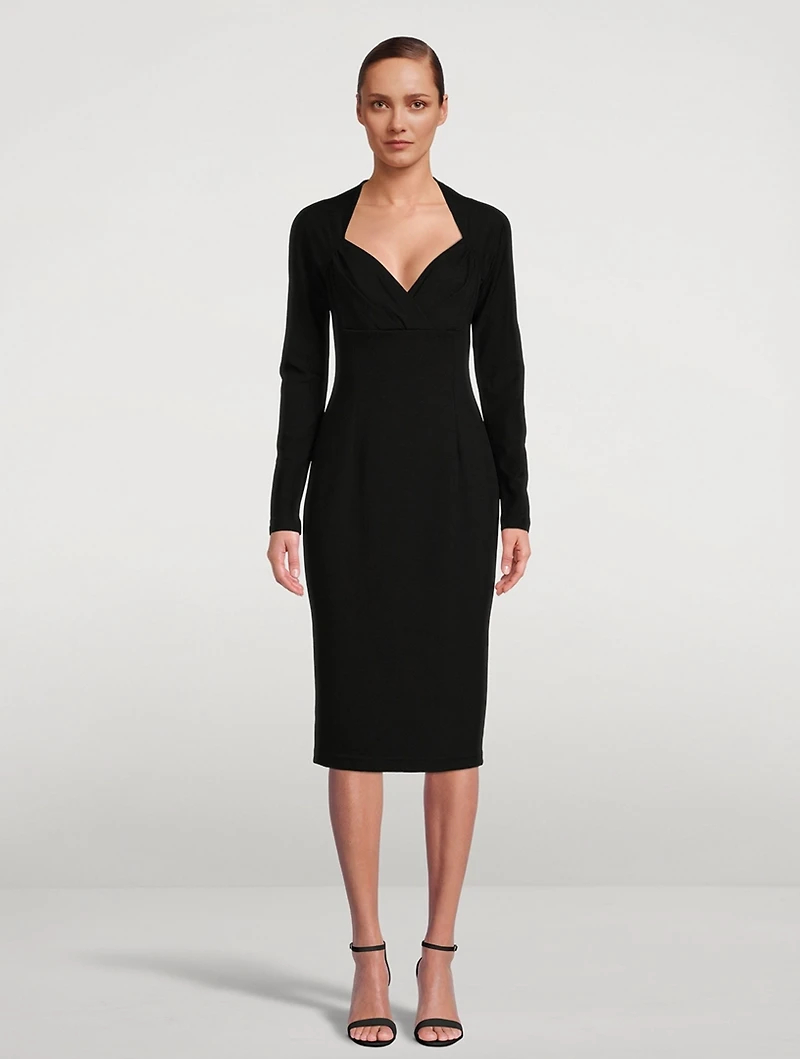 Sweetheart Midi Dress