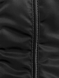 Nylon Corset Bomber Jacket