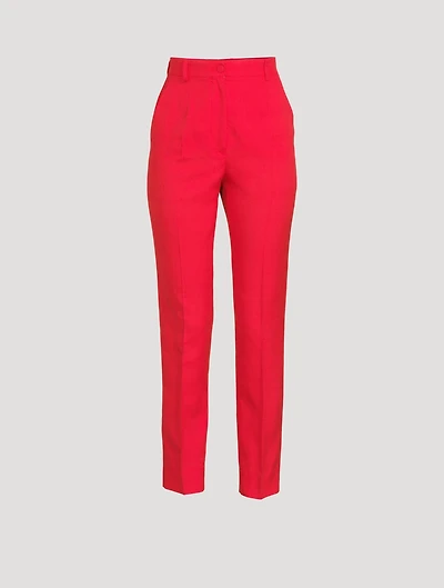 Silk And Cotton Schappe Pants