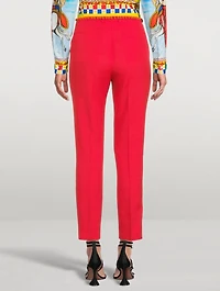 Silk And Cotton Schappe Pants