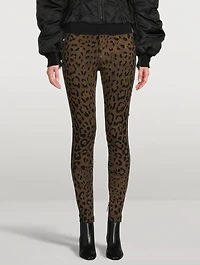 Slim Jeans Leopard Print