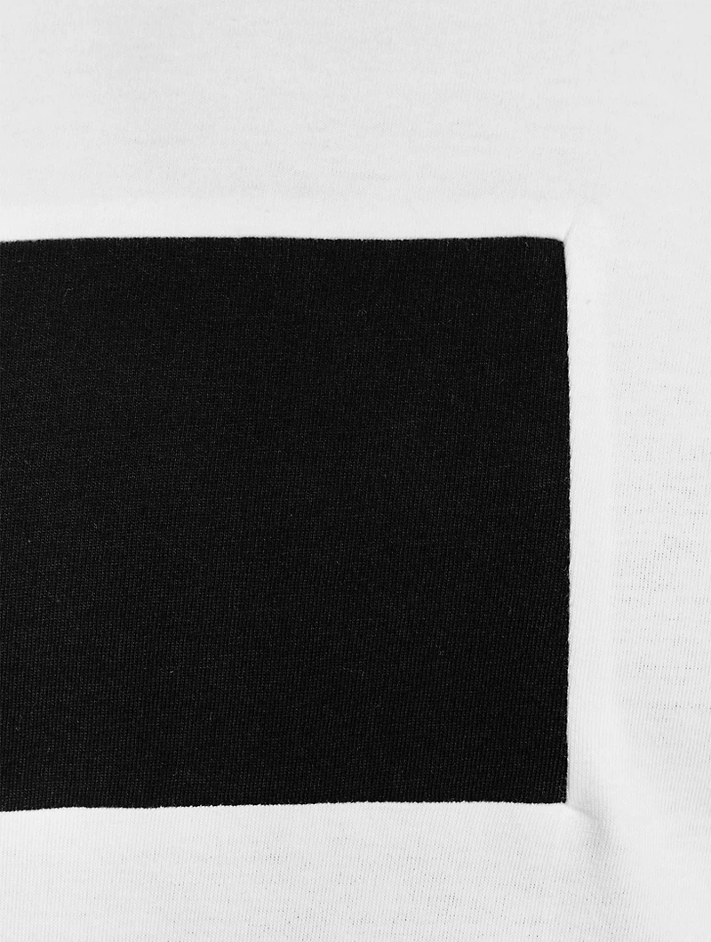 Long-Sleeve T-Shirt With Patchwork