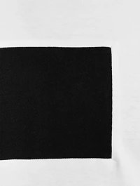 Long-Sleeve T-Shirt With Patchwork