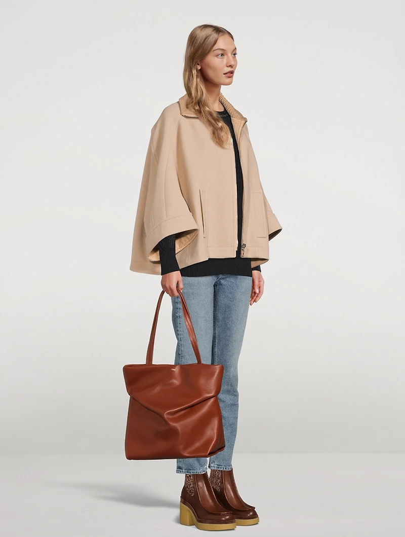 Judy Leather Tote Bag