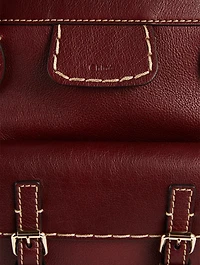 Medium Edith Leather Satchel