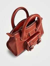 Mini Edith Leather Satchel